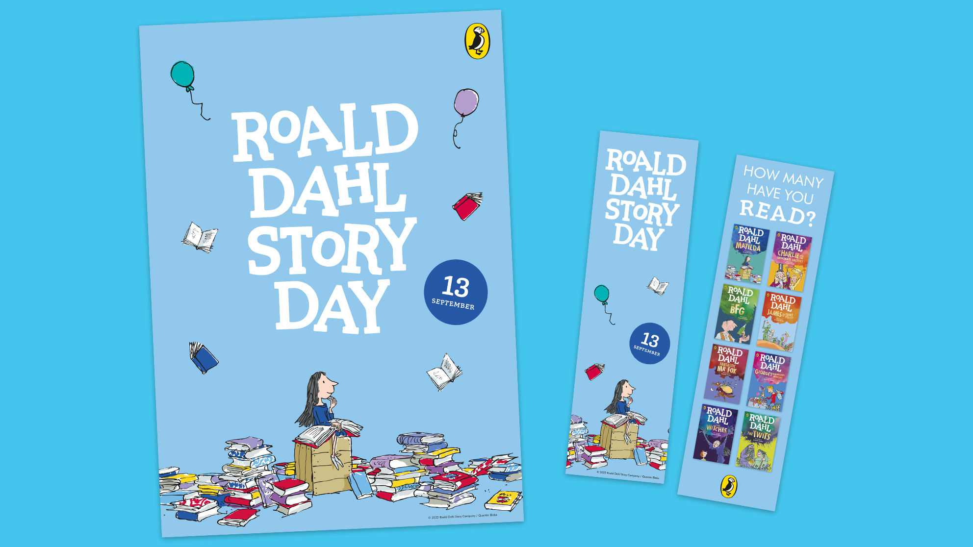 ROALD DAHL STORY DAY Display Materials Puffin Schools